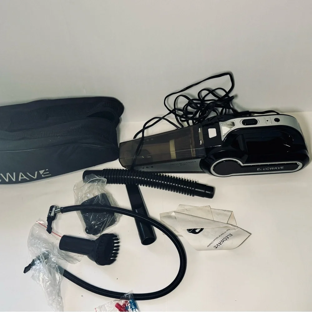 ElecWave EV01 Portable Handheld Vacuum Cleaner w Pump & Bag